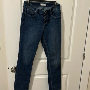 Straight leg jeans